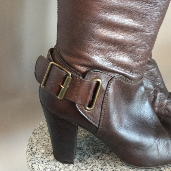 Brown Leather Boots - Picture 2 of 6